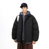 Fake two-piece cotton clothes, couple's winter outdoor hooded jacket, windproof and cold-proof, the same for men and women