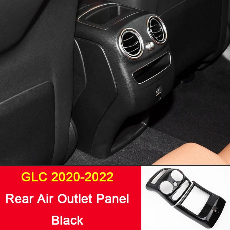Car Rear Air Conditioner Vent Outlet Panel Cover Frame For Mercedes Benz A C E Class GLA GLB GLC W205 W213 X254 Auto Accessory