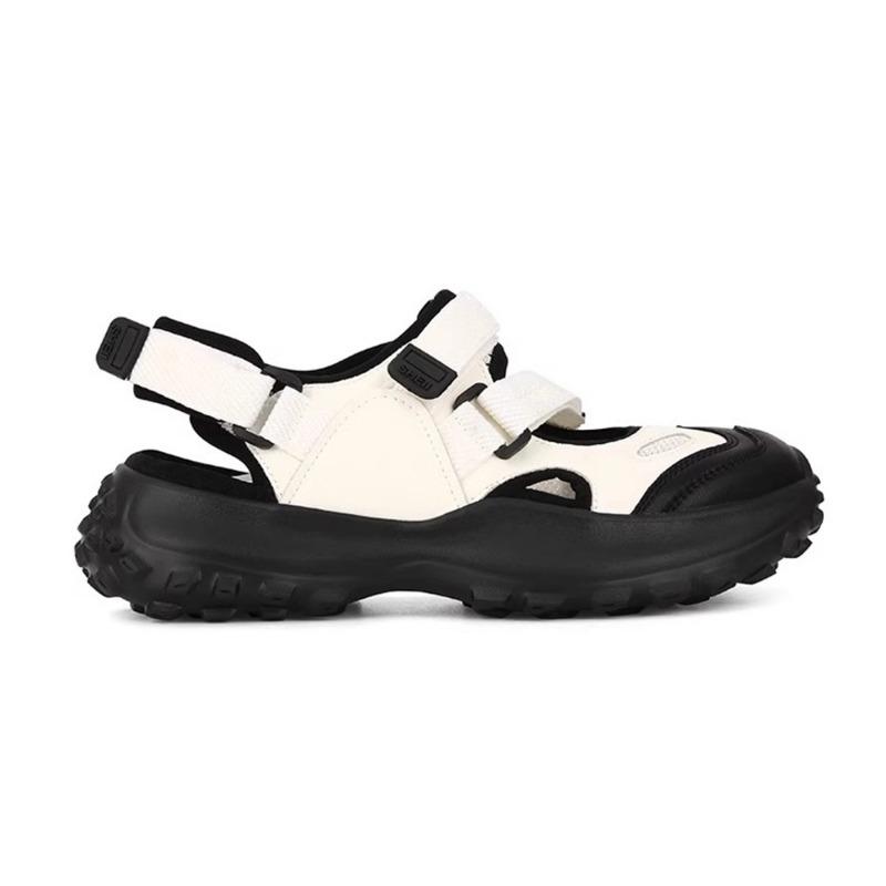Casual Sports Sandals Women's New Summer Outer Wear Hollow Velcro Mary Jane Sandals