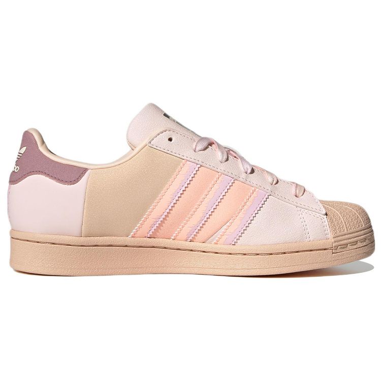 Adidas Oryginalne Sneakersy Superstar Low Top Damskie Sneakersy Różowe H03676