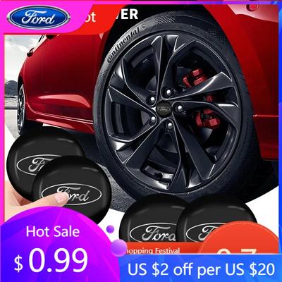 Car Sticker Hot For Ford New 4PCS 56mm Car Tyre Wheel Center Hub Cap Badge Sticker For Ford Focus Mk2 Mk3 Fiesta Mk7 Ranger Mond