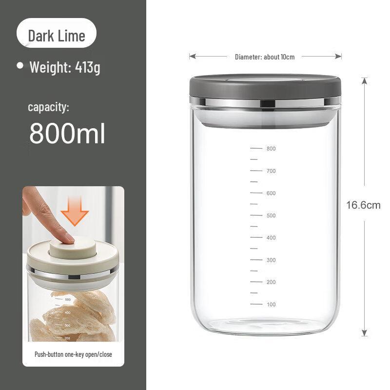 Glass Airtight Storage Canister