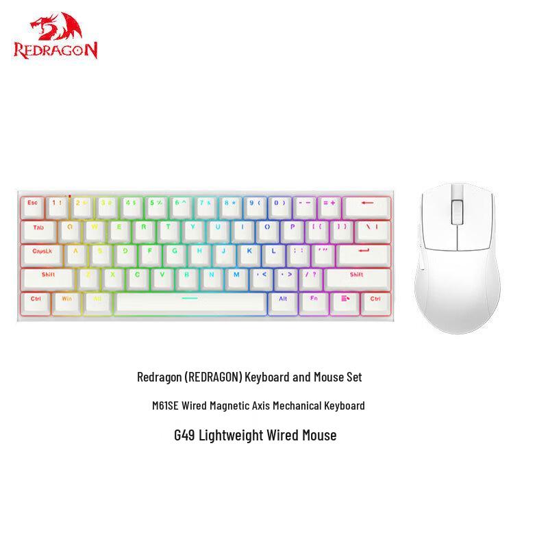 

REDRAGON G49 Wired Magnetic Switch Mechanical Keyboard & Mouse Combo