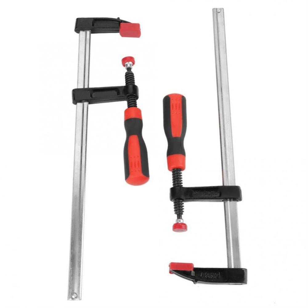 4pcs Ergonomic Grip F Style Bar Clamps Quick Slide Heavy Duty Clamps  For Woodworking