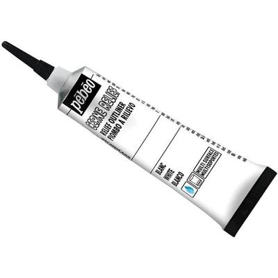Barva - PEBEO - 20ml - Bílá barva - Opalescentní povrch