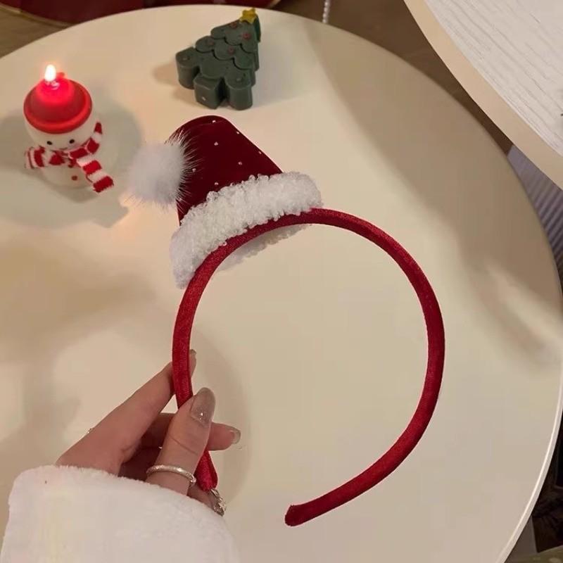 Serre-tête à bois de Noël pour enfants - Accessoire festif pour les fêtes