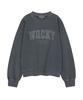 Wacky Willy Women'S Semi-Overfit Pigment Sweatshirt Gray
