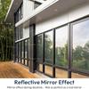 1-4 Meter Length Mirror Window Film Daytime Privacy One Way Vision Self Adhesive Solar Protection Tint For Window Glass Quality