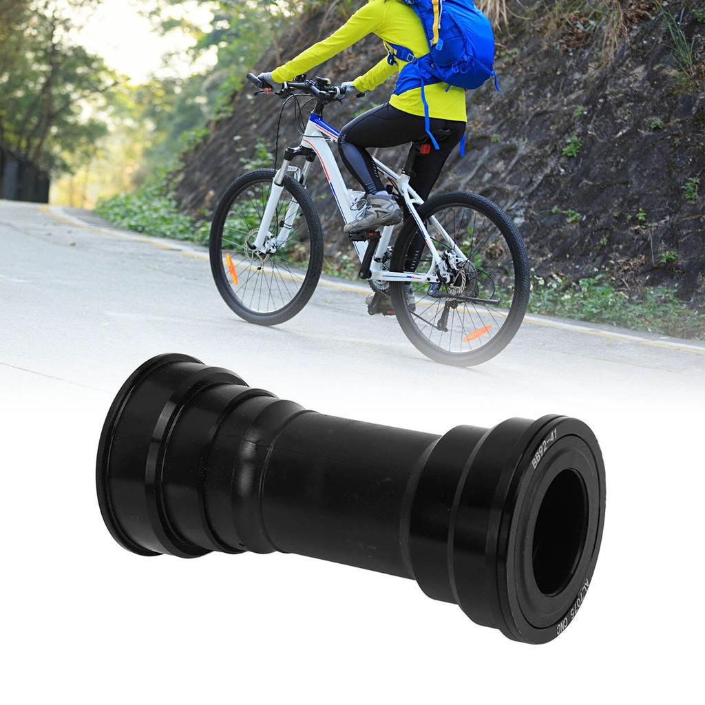 Stredové zloženie pre horský bicykel Press Fit BB92 Cestný bicykel Dvojité ložiskové stredové zloženie Čierne
