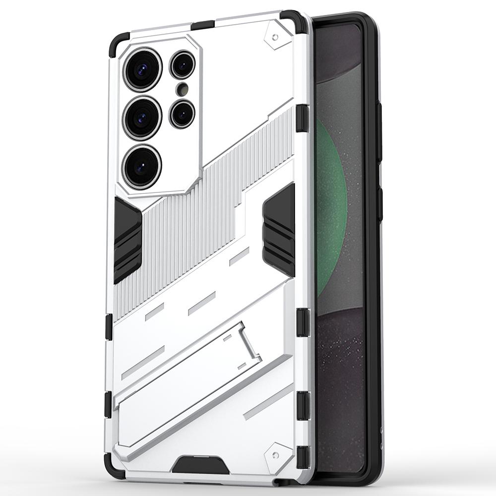 For Samsung Galaxy S25 Ultra Case PC+TPU Shockproof Phone Cover with Kickstand