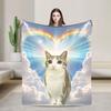 Meowl Cat Owl Plush Toy Animal_1 Blanket Super Soft Quality Winter Blanket Airplane Travel Sofa Bed Novelty Quilt