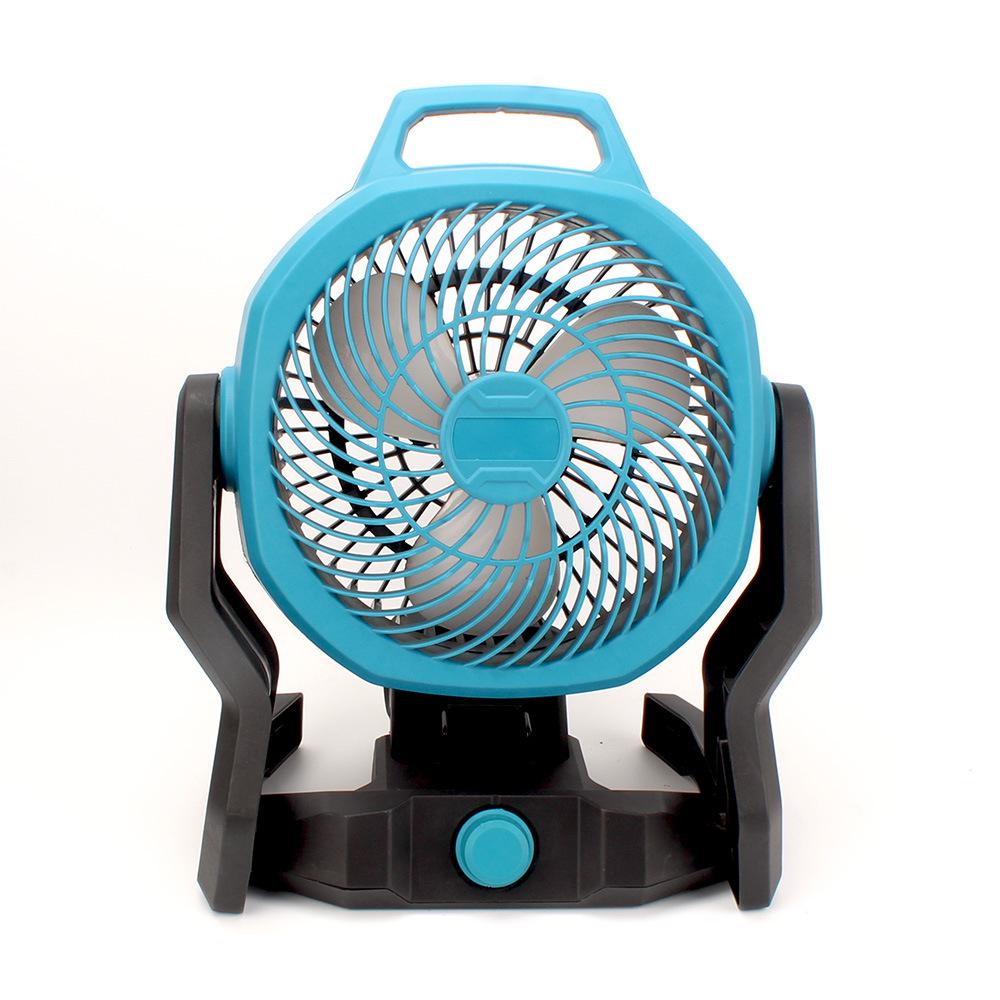 10-inch DC/AC Lithium Battery Fan for Outdoor Use: Camping, Fishing, Construction