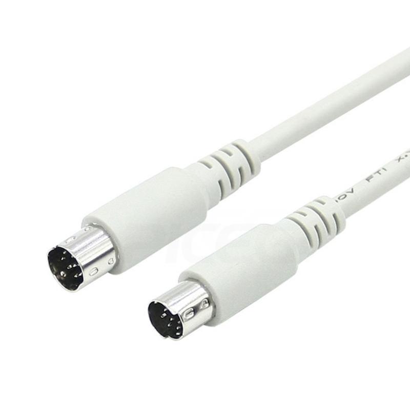 8PIN DIN Cable 8PIN Extension Cord 8Pin DIN Male To Male Extension Cable for Stereo Systems Audios Equipment 150cm