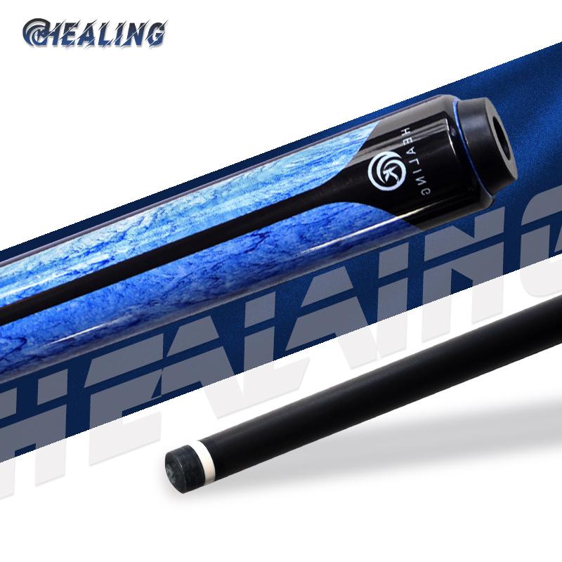 OKHEALING Carbon Fiber Pool Cue Billiard sticks Carbon Fiber Billiard Sticks 11.8mm Tip Radial Pin Joint 147cm/58inch Length 19oz Weight