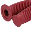nakira Motorcycle Grip Moped Handle Barrel Type 0.9 inches (22.2 mm) Left and Right Set Rubber F Type (Bordeaux)