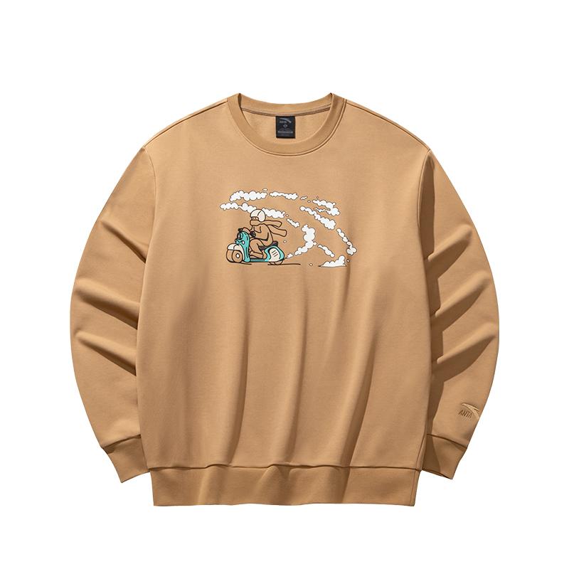 ANTA Sweatshirts Men s Crew Neck Moderate Regular 952538701-1 L