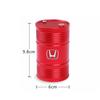 Aluminum Alloy Car Home Ashtray Oil Drum Shape Smoke Ash Holder For Honda Fit Civic Accord 7 8 9 10 Pilot City Jazz CRV HRV akz256