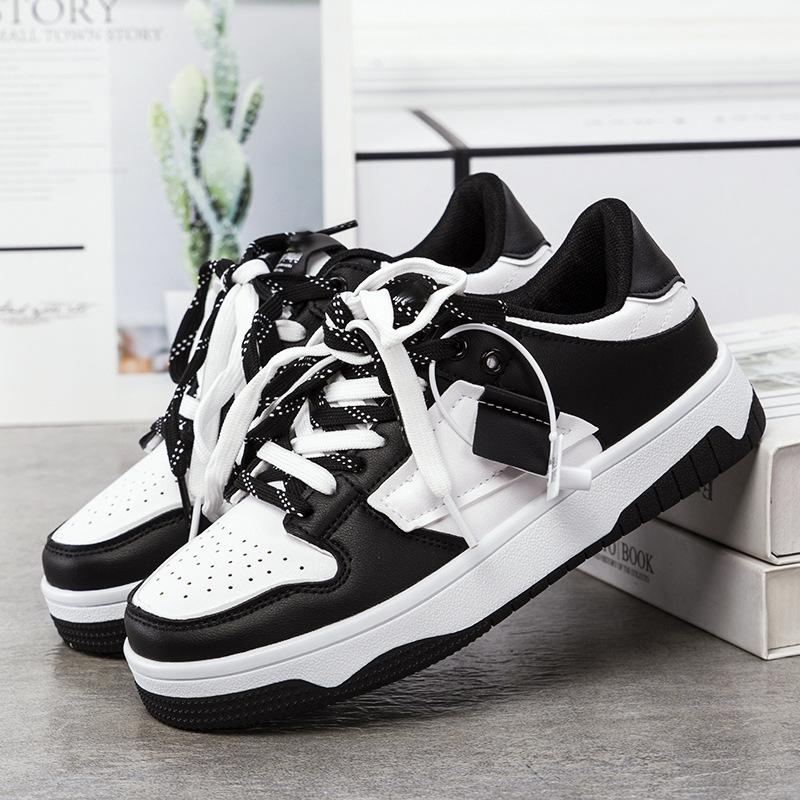 Fashion New Men's Sneakers Couple's Thick Bottom Wear resistant Outdoor Running Shoes Women's Fashion Trend High Top Casual Board Shoes