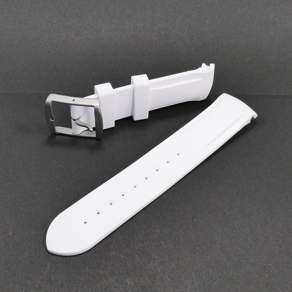 Swatch X Omega Exclusive Rubber Strap with Buckle (White)