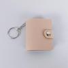 Mini 1-2 Inch Photo Album with Keychain and Stickers for Children's Memories