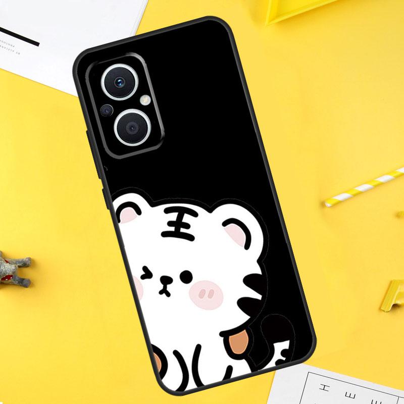 Funny Animal Cats Dog Tiger Couple For OPPO Reno 14 13 12 11 10 Pro 8T 11F 12F 13F 14F 7 8 Lite OPPO Find X9 X8 X6 X5 Pro Case