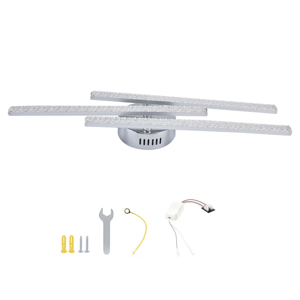 3Strips LED Ceiling Lamp Modern CeilingMounted Light Living Room Bedroom Decoration AC85265V