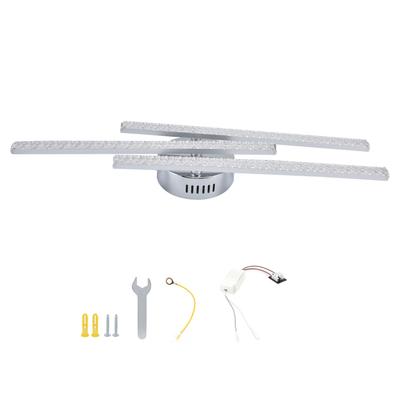 3Strips LED Ceiling Lamp Modern CeilingMounted Light Living Room Bedroom Decoration AC85265V