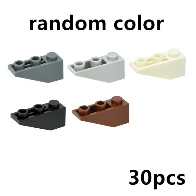 Sklon obrácený 2x1x3 Stavebnice Kompatibilní 2449 Technické díly DIY Sestavovací částice Skloněná plocha Obrácené cihličky MOC Hračky