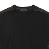 PRADA T-Shirts Men's Black Crew Neck Moderate Straight Fit SJN233-1TEH-F0AH9