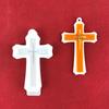 Cross Silicone Resin Mold Epoxy Resin Molds Crucifix Casting Mold for Necklace Pendant Jewelry DIY Crafts Keychain Mold