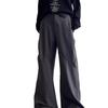 Cleanfit Pleated Pants Men's Spring and Autumn New Niche Design Casual Pants Ruffian Handsome Micro-pull Pants