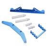 Aluminum Alloy Front Rear Body Mounts with Body Posts for   Slash 2  1Celsius10 RC Car