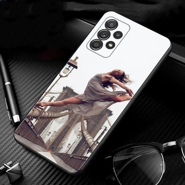 Veske til Samsung Galaxy A51 A71 A01 A11 A21 A21s A31 A41 A72 A52 A42 A32 A22 A12 A02 A02s F42 Ballettdansjente Ballerina