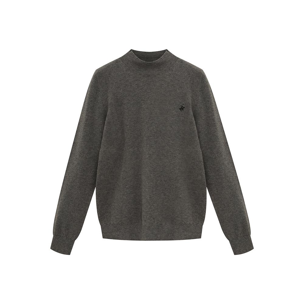 BHPOLOCLUB Women'S Soft Plain Mock Neck Knit Tk312