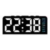 Innovative LED Large Word Digital Clock Ambient Light Date Table Clock Multifunctional Digital Alarm Clock