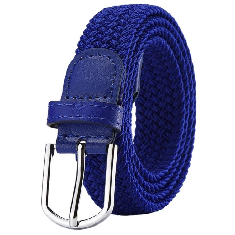 Unisex Braided Nylon Belt Comfortable Fit Waist Cinching Band Adjustable Waist Strap Band No Hole Metal Clasp Sash