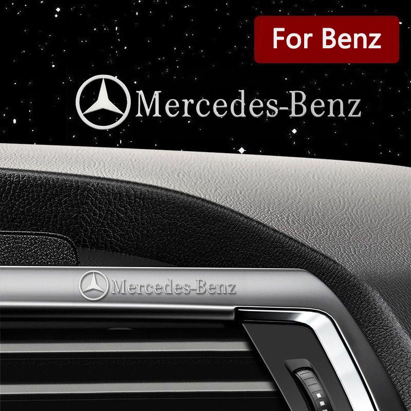REE4 2/5/10pcs Metal Car Decor Stickers Badge Styling Decal For Mercedes Benz A B C E S Class GLC GLA GLB GLE GLS W212 W213 W205 W206