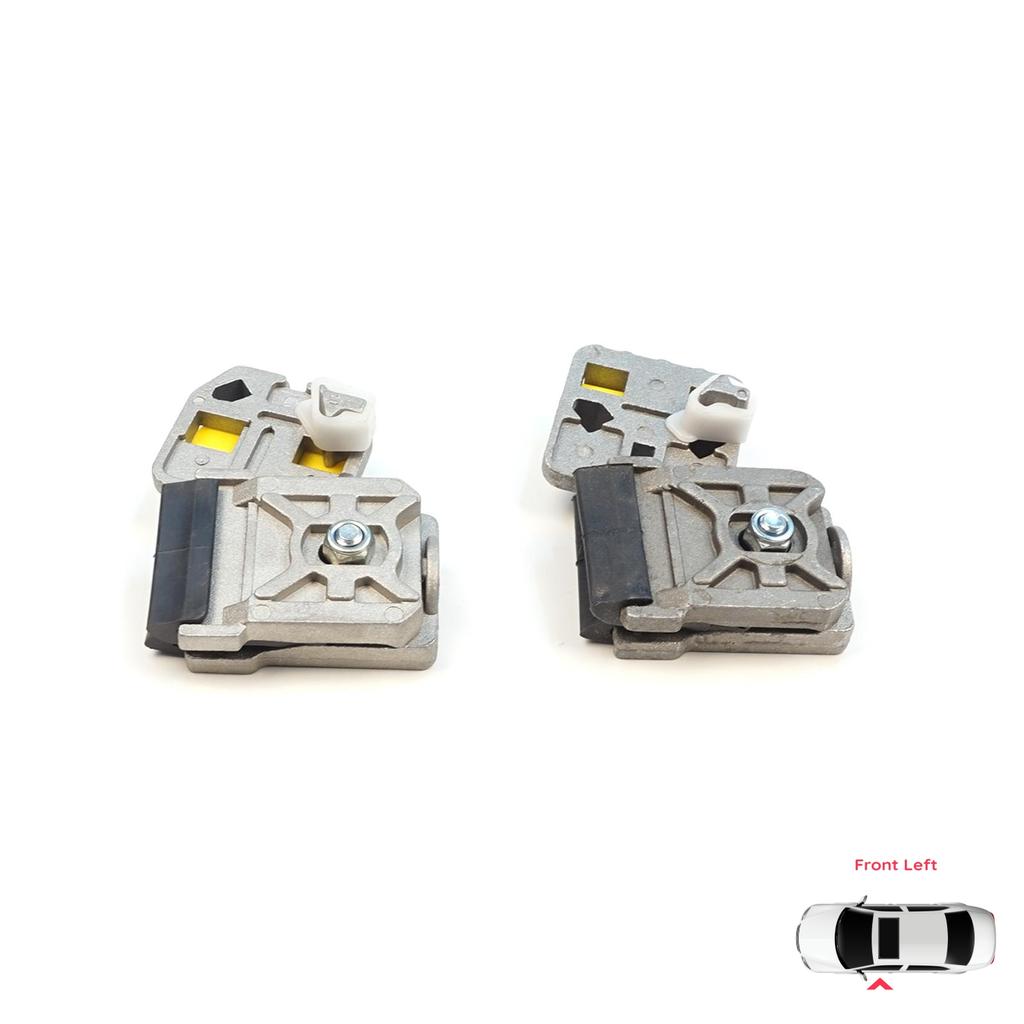 BWR40+BWR41 Window Regulator Repair Clips LA+LB Front Left Door for VW Golf Bora Jetta MK4 A4 1J 1997-2006 Peugeot 607 1999-2010 1J3837461