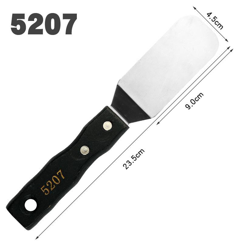 5-Piece Stainless Steel Palette Knife Set for Gouache and Oil Painting