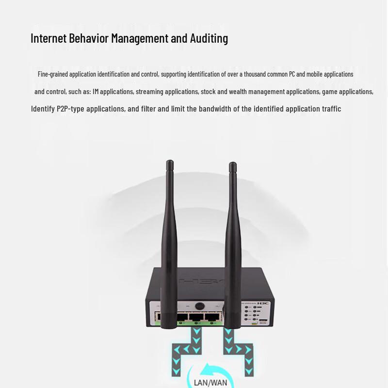 H3C MSR810-LME Multi-Service Router with AD-WAN and 3G/4G (CN version)