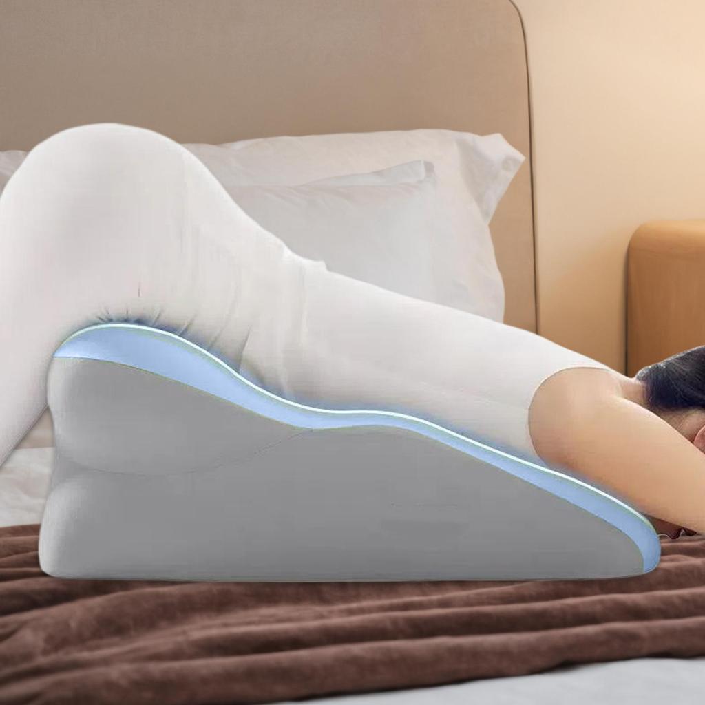 Memory Foam Pillow Relaxation Cushion Support Multifunctional Ergonomic Wedge Pillow Detachable Soft Leg Knee Pillow Bed Use