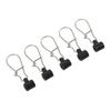 50PCS Fishing Line Sinker Slides Stainless Steel Double Lock Heavy Duty Sinker Slider with Box