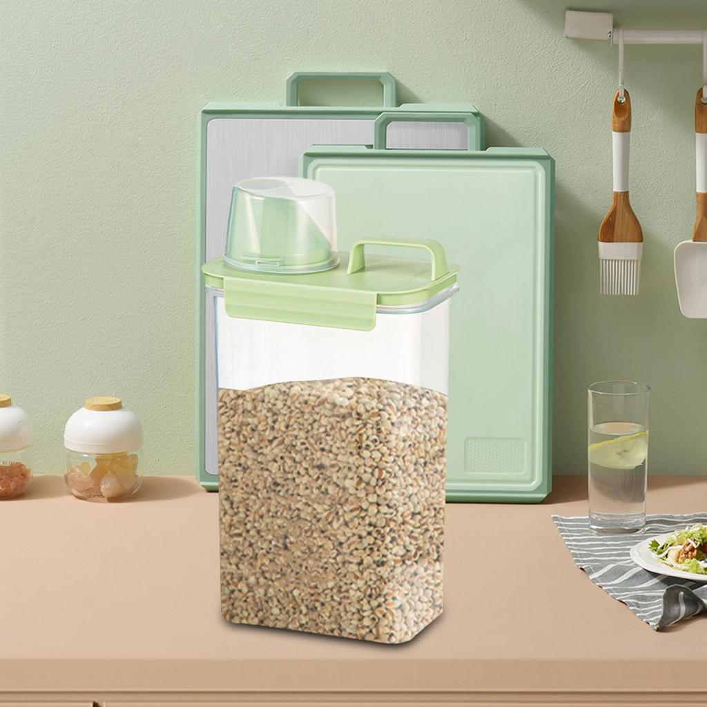 Pantry Stackable Storage Organizer Silicone Seal with Lid Leakproof Canister Vacuum Storage Airtight Jar for Nuts Flour Cereal