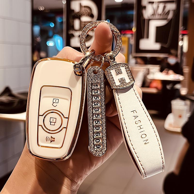 Great Wall HarvardH6CoupeSports Version Key Cover Havalm6 H2 F5 h4Dedicated Buckle Car Key Case Shell