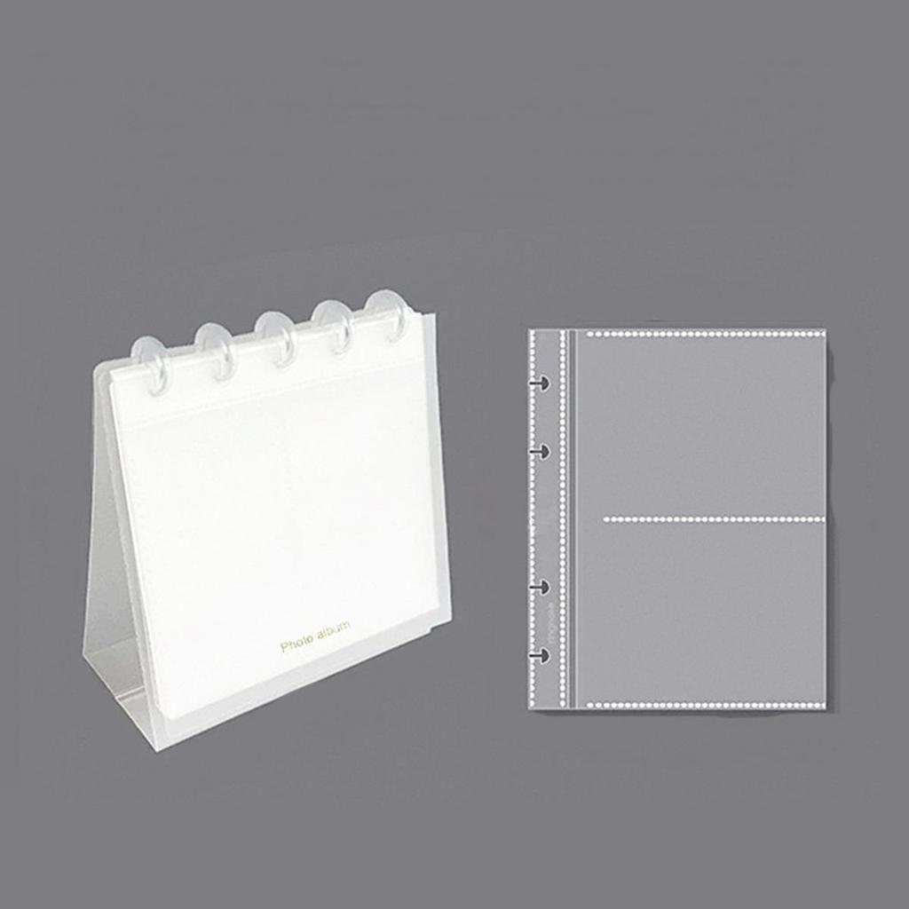 Transparent Desktop Photo Album  DIY Photocard Holder Decor Simplicity Idol Card Picture Display