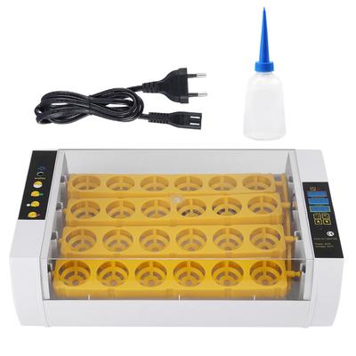 24 vajec inkubátor regulace teploty digitální automatická kuřecí kuřata líheň