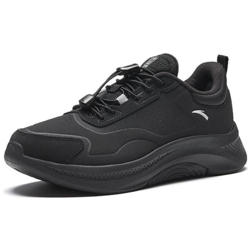 Anta God Walk 5 Durable Breathable Low-Top Training Shoes Women's Black Sneakers 122347718-7