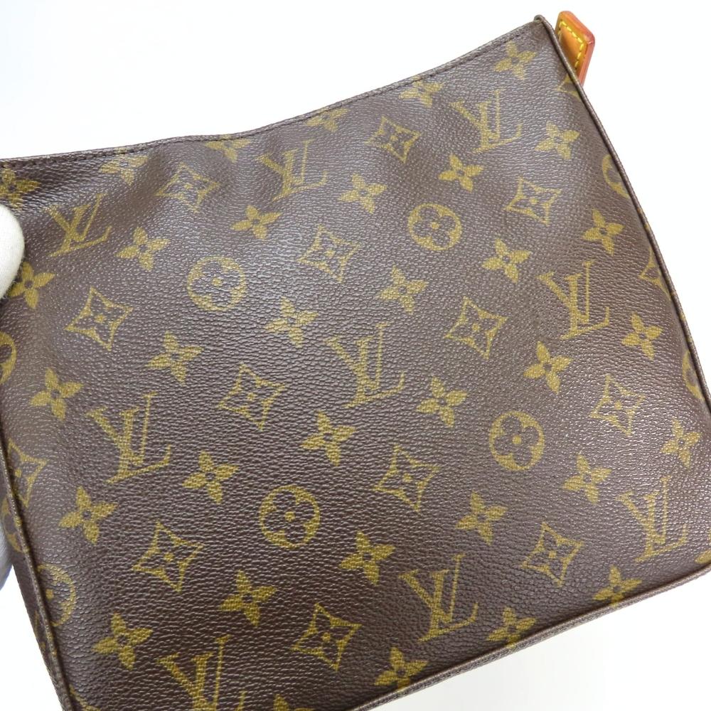 Used LOUIS VUITTON Shoulder Bag Looping MM M51146 Monogram/Nume leather Brown Shoulder