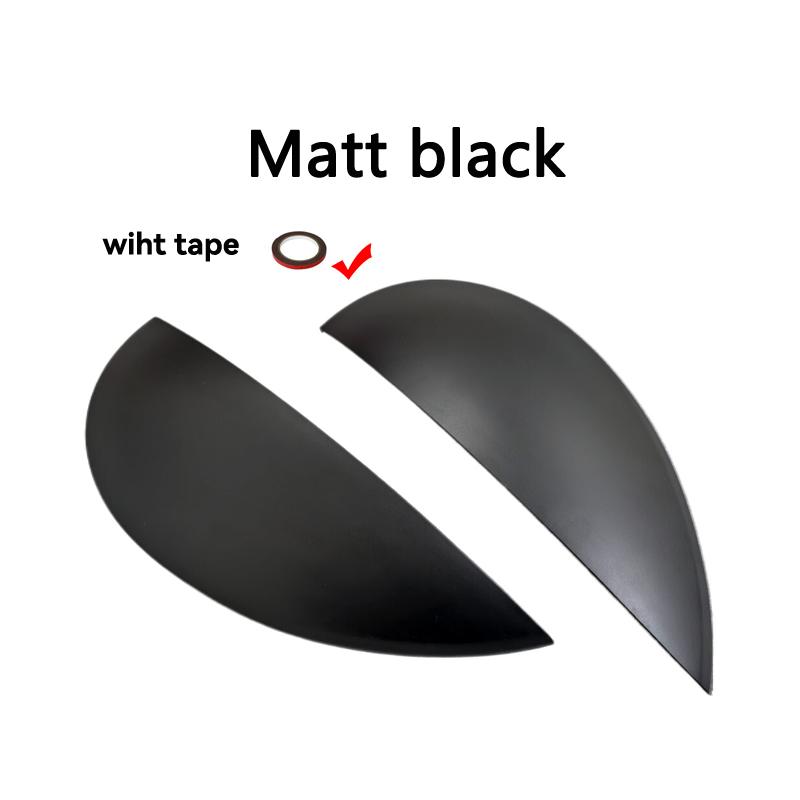 Real Carbon Fiber Car Headlight Eyebrows Cover Glossy Black Front Angry Eyelids for MINI F54 CLUBMAN F55 F57 CABRIO F56 COOPER