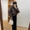 2025 Women's Short Thick Winter Bread Coat - Small Size European & American Style Outerwear